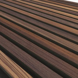 Rustic Smoked Larch (Black felt)